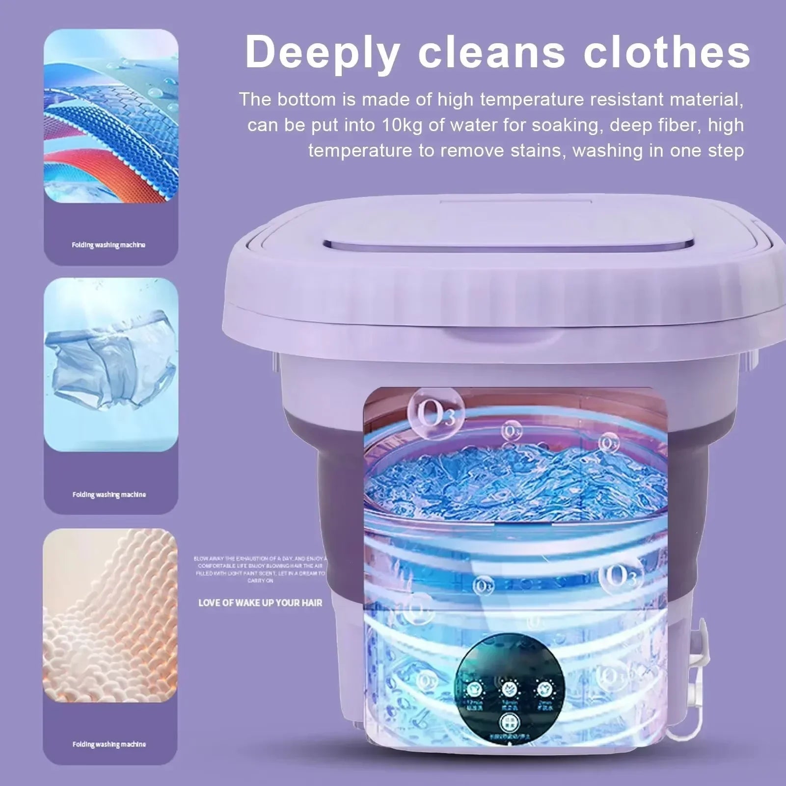 Experience Freedom with Effortless Laundry Anywhere!